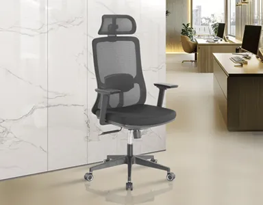 Mesh High Back Chair H005-BL-S - Back