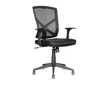 Mesh Mid Back Chair M002-BL-S - Back
