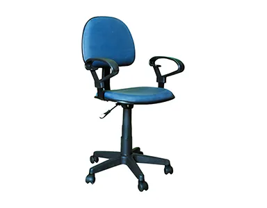 Fabric Typist Chair T001-BU-S - Blue
