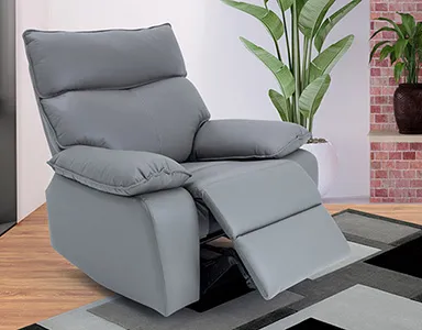Wendy Electric Recliner 1-Seater Sofa (Grey) - WFI-WENDY-GR-S