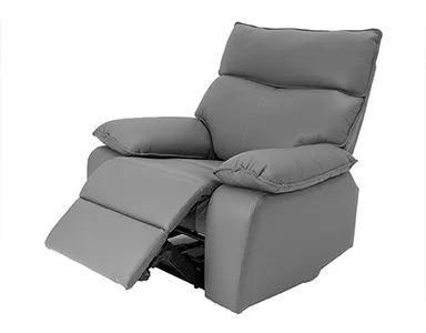 Wendy Electric Recliner 1-Seater Sofa (Grey) - WFI-WENDY-GR-S