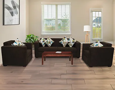 Cloud Sofa WFL-CLOUD-08 - Brown Colour Fabric