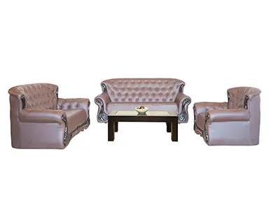 Kingston Sofa - Brown Colour PVC
