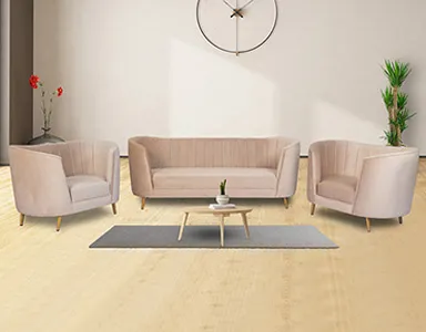 Leah Sofa (Beige) - WFL-LEAH-BG-S