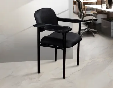 Fabric Lecture Hall Chair LC01 - Black Color