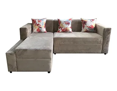 Sydney L Shape Sofa (Beige) - WFL-SYDNEY-BG-S