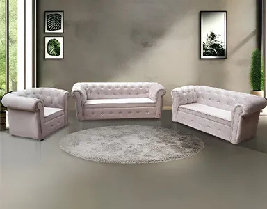 York Sofa (Gray) - WFL-YORK-GR-S