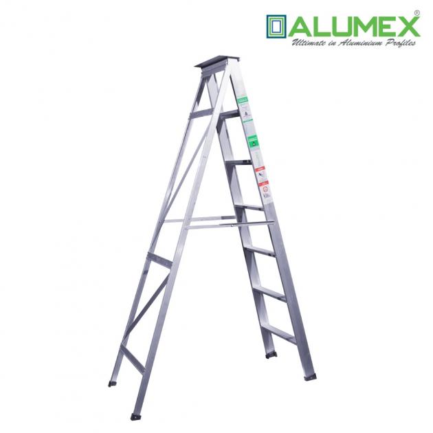 ALUMEX Commercial Ladder - 7Ft (CL-7FT-S)