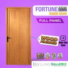 ALUMEX Fortune Room Door Full Aluminium Panel Door Without Mullion - Right Opening (ALU-FOR003WF002R)