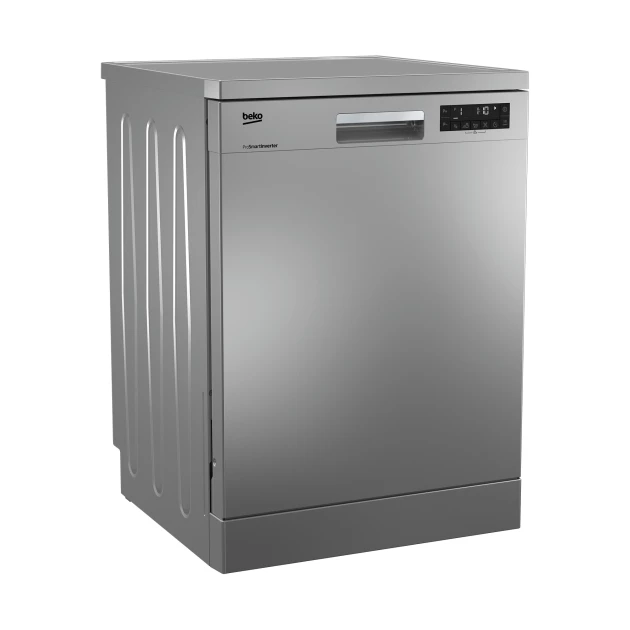 Beko Freestanding Dishwasher DFN28420S - 9.5L Silver