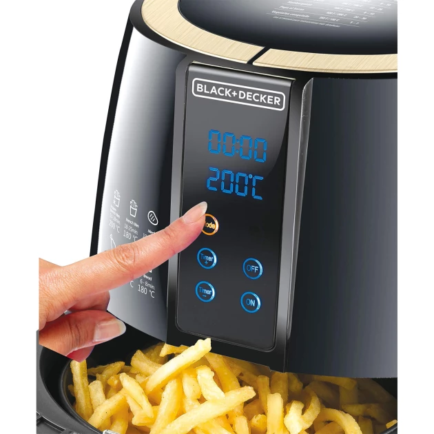 BLACK+DECKER Digital AeroFry Air Fryer AF400-B5 - 4.0L