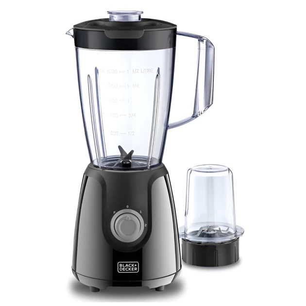 BLACK+DECKER Blender BX4130-B5 With Grinding Mill - 400W, 1.5L 