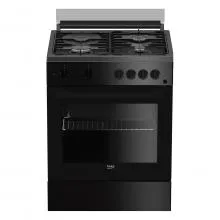Beko Freestanding Oven With 1 Hot Plate And 3 Gas Burners 72L