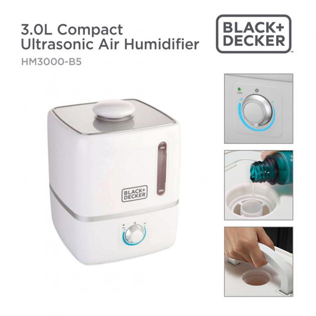 BLACK+DECKER HM3000 3L Air Humidifier
