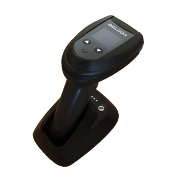 BELDON 1D And 2D Image Wireless Barcode Scanner With Cradle Base BSW109W