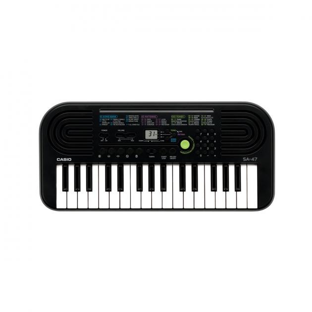 Casio Mini Keyboard SA-47 Gray