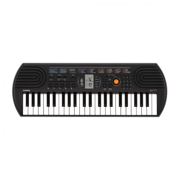 Casio Mini Keyboard SA-77 Gray