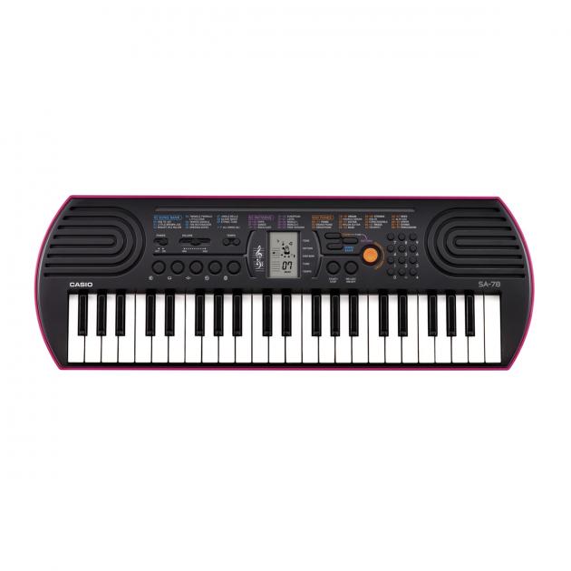 Casio Mini Keyboard SA-78 Pink
