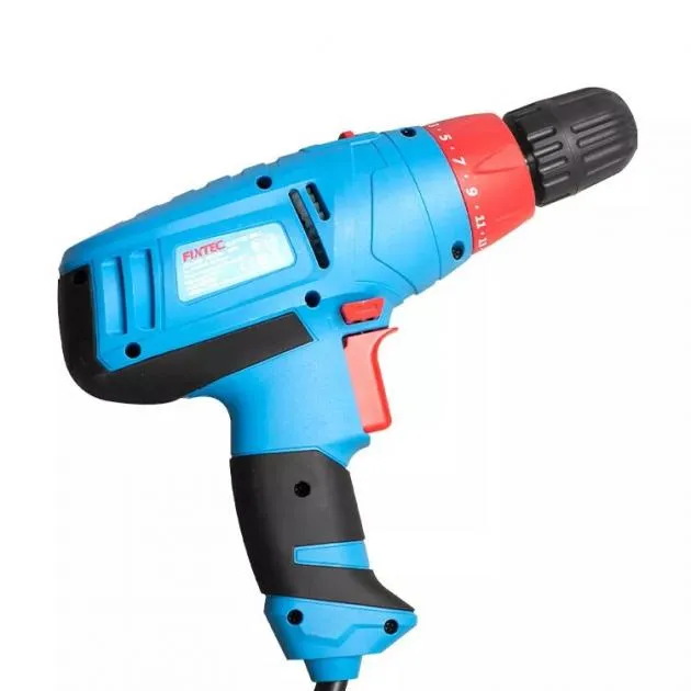 FIXTEC 350W Electric Drill - 10mm, 5M Cable (FT-FED-35001)