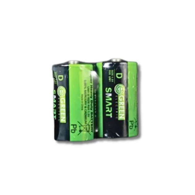 Green Smart Carbon Zinc Battery R20 D 2s  - GESACZBMT008