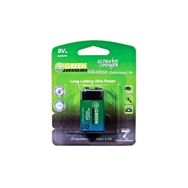 Green Ultra Power Alkaline Battery LR3 AAA 2b - GESALKBMT008