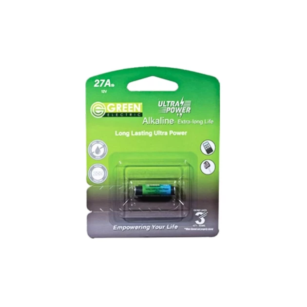 Green Smart Alkaline Battery A27 1b - GESALKBMT011