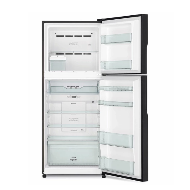 Hitachi Refrigerator R-VX420PB9 - 375L, 2 Doors, Inverter