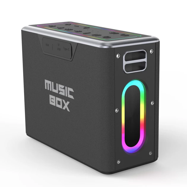 HiFuture MusicBox Bluetooth Speaker - Black