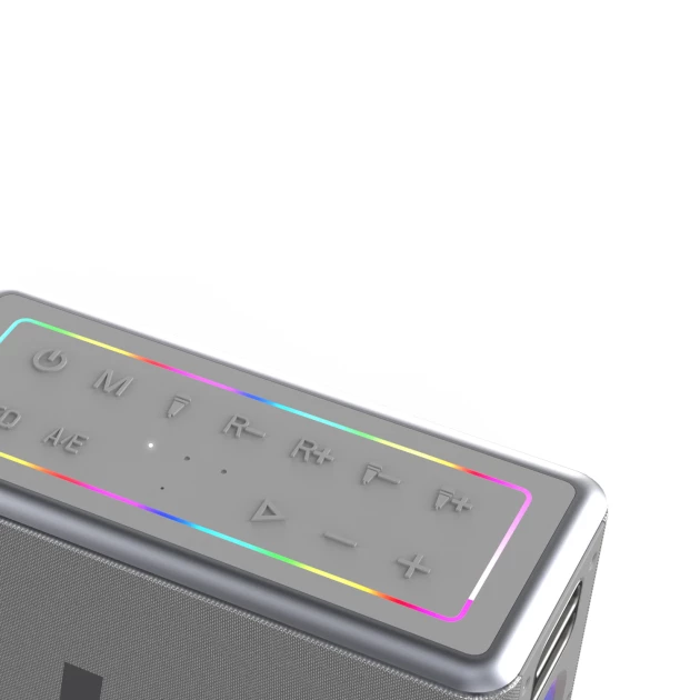 HiFuture MusicBox Bluetooth Speaker - Silver