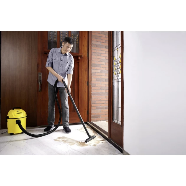 Karcher Wet & Dry Vacuum Cleaner, 1000W, 15L - K-VAC-KWD1-15L