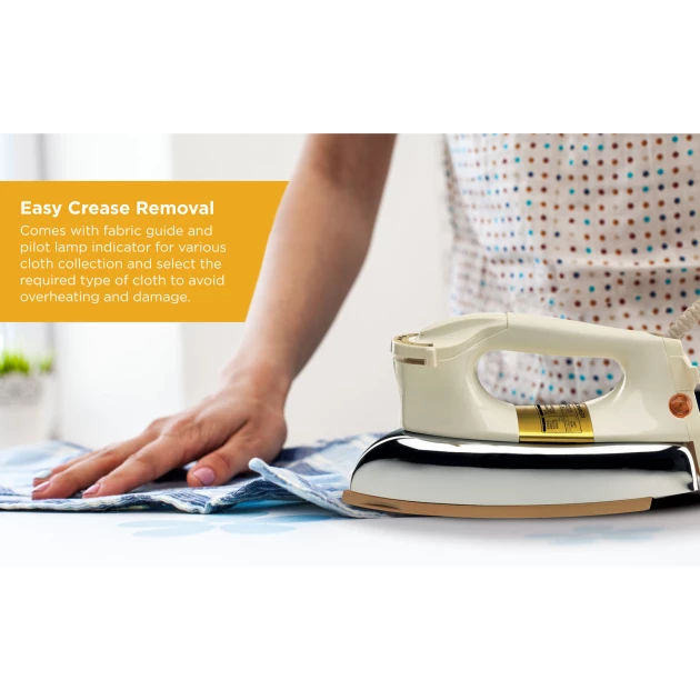 Kenwood Dry Iron 1200W, Ceramic Soleplate - KN-DIM40