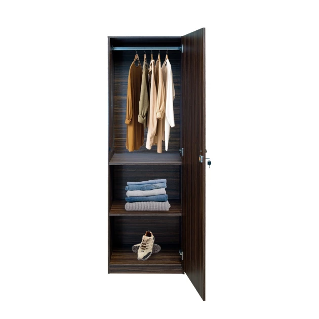 Billy Wardrobe - Walnut - Single Door (LF-BILLY-1DW-WN-S)