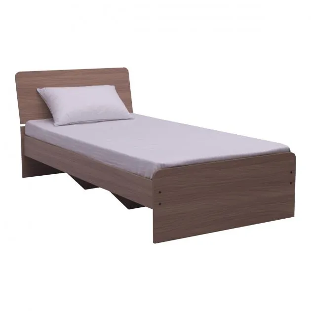 ECO Single Size Bed (Sahara Walnut)