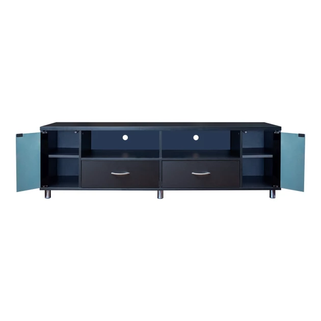 Rio TV Stand 60" - Black (LF-LCDRIO-BLK-S)