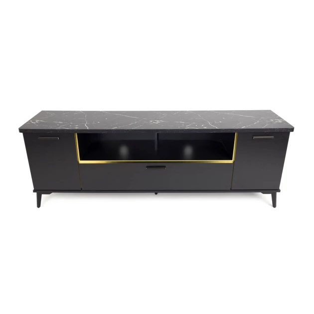 Denver TV Stand - Black (LFI-DENVER-TVS-BL-S)