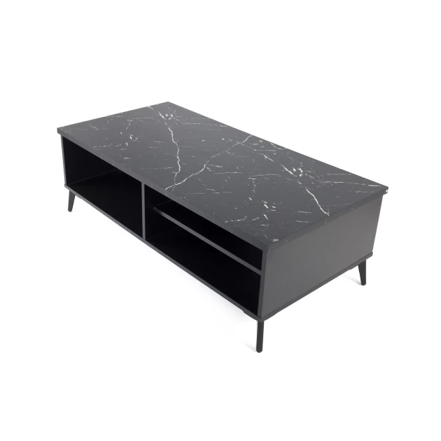 Jasper Center Table - Black (LFI-JASPER-CT-BL-S)