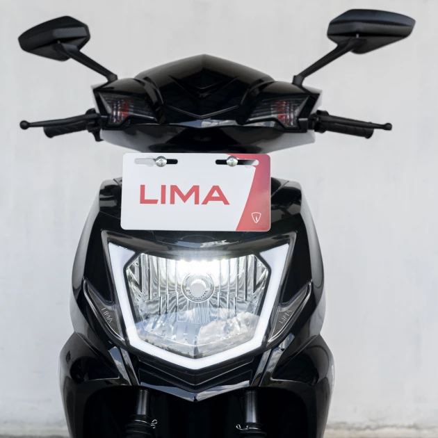 LIMA Electric Motorcycle 1500W - Black (LIMA-JV1500G-BL)