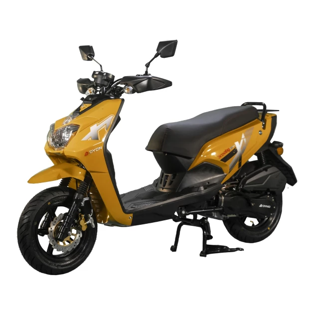 DYNO Scooby 125 EFi Scooter, Petrol (Yellow)