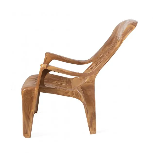 Comfort Sunny Plastic Chair - Wooden Finish (COM-SNY-W)