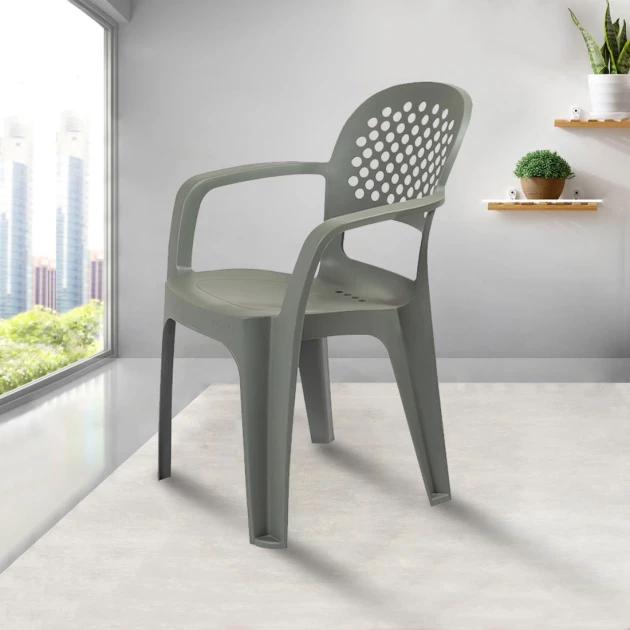 Olivia Plastic Chair - Galle Green (OLIVIA-GRN)