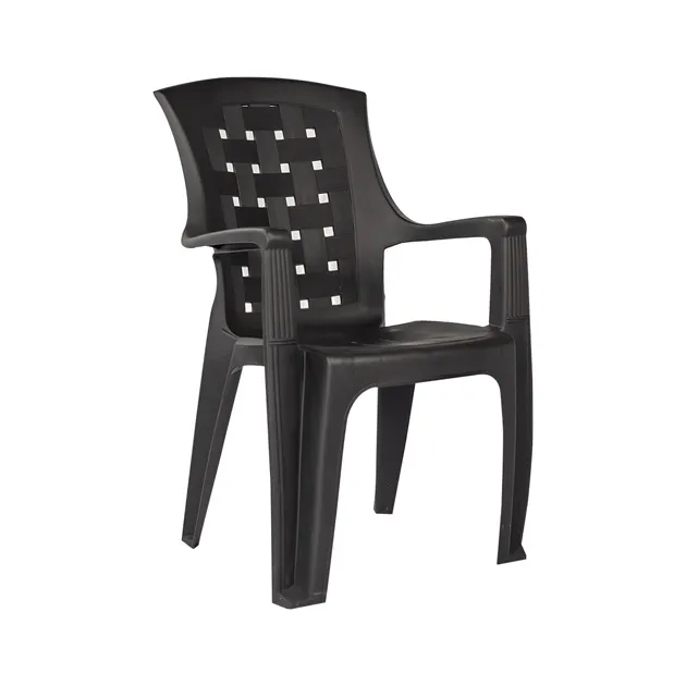 VINTAGE Plastic Chair - PF-VIN-CHR-BL-S (Black)