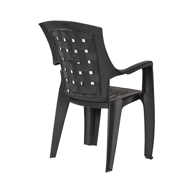 VINTAGE Plastic Chair - PF-VIN-CHR-BL-S (Black)