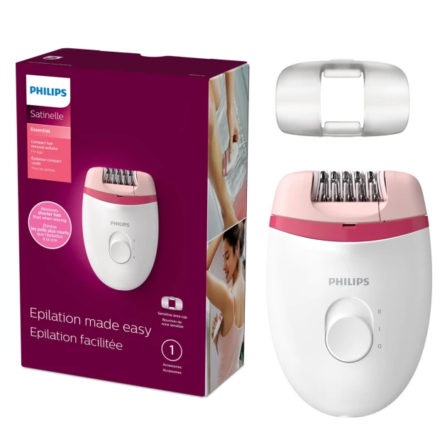 Philips Corded Epilator BRE235 - 2 Speed Settings