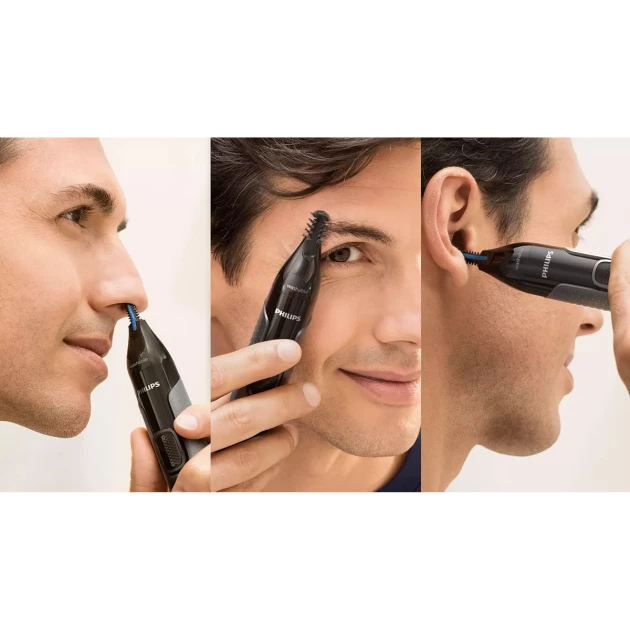 Phlips Nose Trimmer NT3650 - Trim Nose, Ear & Brows Hair