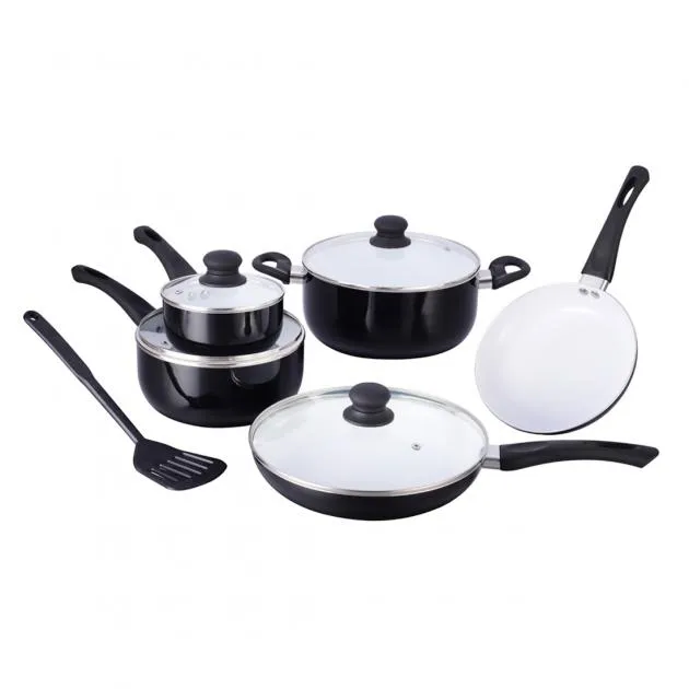 Regnis Ceramic Non-Stick Cookware Set - 10Pcs