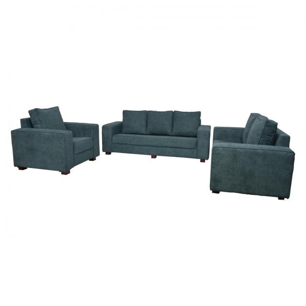 Baltic Sofa - Blue Colour Fabric