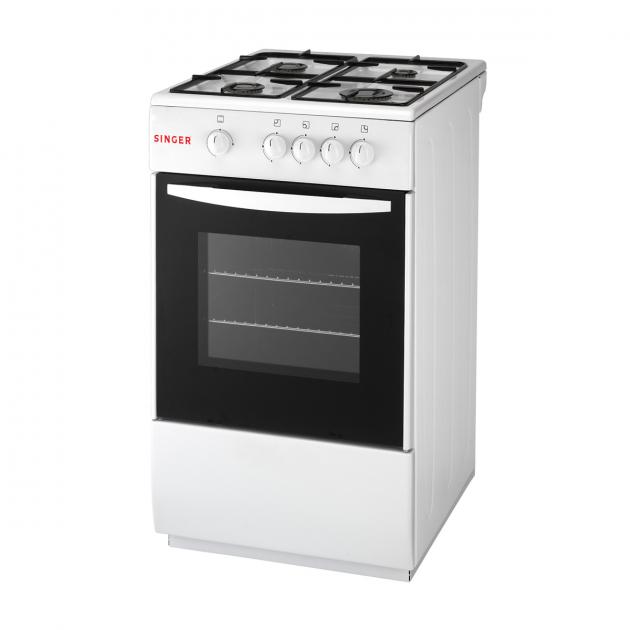 Singer Freestanding Gas Oven With 4 Gas Burners 47L