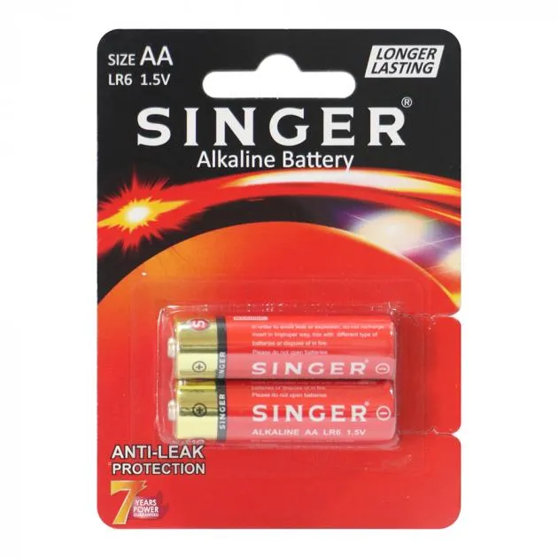 Singer Alkaline Battery AA LR06 1.5V