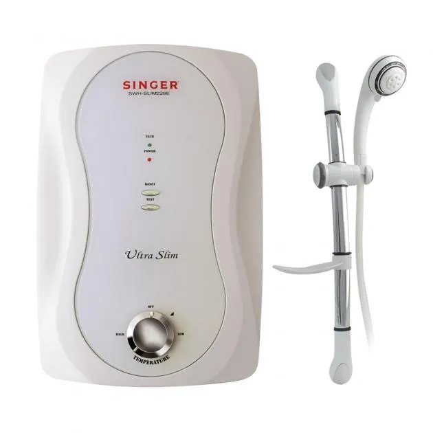 Singer Instant Shower Heater - Ultra Slim 3.5kW, 220 V