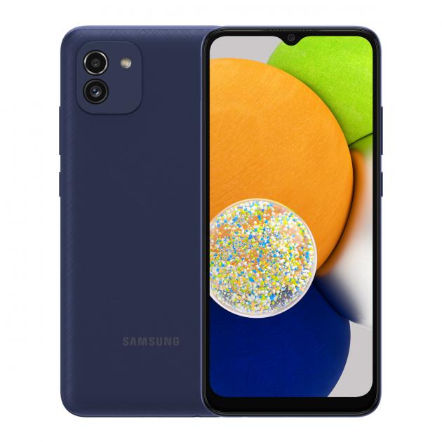 Samsung Galaxy A03 (4GB+128GB) (Blue)